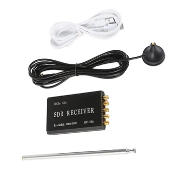 S-DR 리시버, RSSP1, HF, AM, FM, SSB, CW 항공 대역 리시버 드라이버, B 타입 안테나와 호환 가능, 10KHz -1GHz 