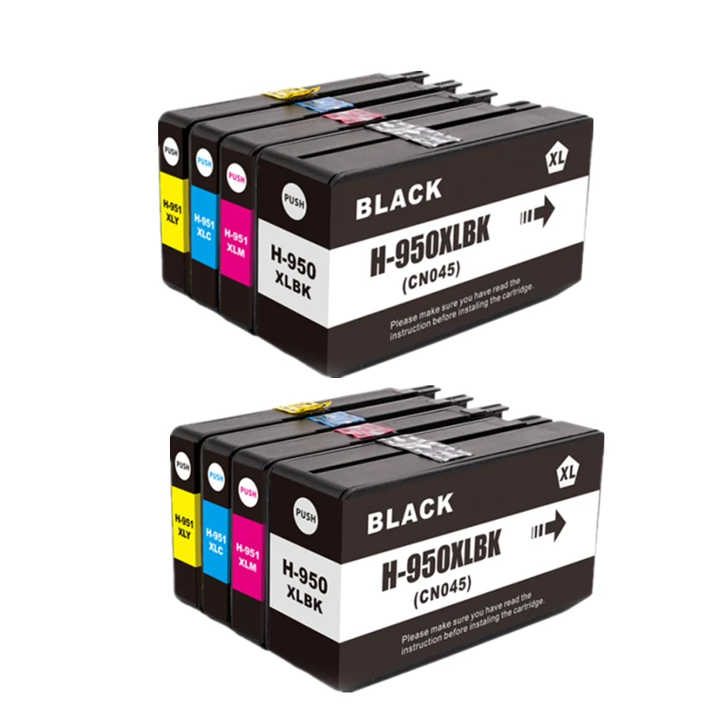 For HP Officejet Pro 8100 8600 8610 8615 8620 8625 8630 251dw 276dw Ink Cartridge With Ink For HP 950XL 951XL 950 951 XL