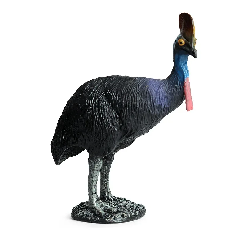 

Simulated wild animal model solid bird crane ostrich firebird ostrich children cognitive toy scene ornaments