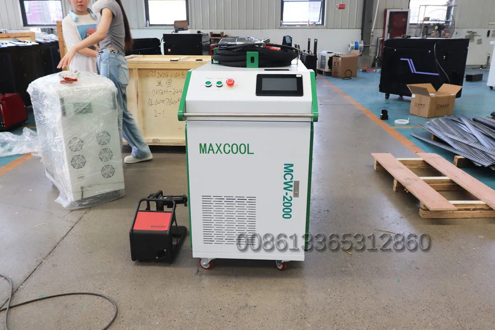 Maxcool-Machine de Découpe Laser 4 en 1, 2000W, pour le Soudage du Métal et de la Fibre