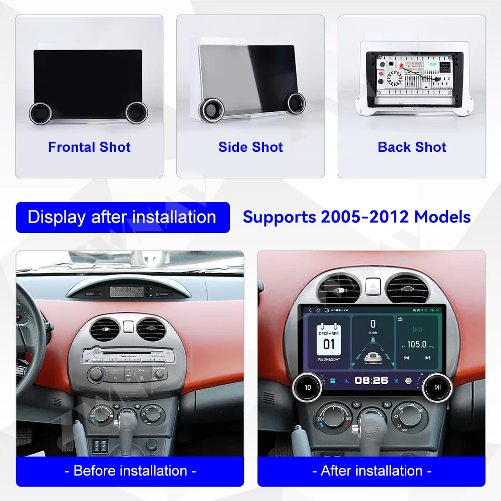 11.5 inch Touch HD Screen Android15 For Mitsubishi Zinger 2015-2026 Multimedia Player Stereo GPS Navigation Auto Radio Heat Unit