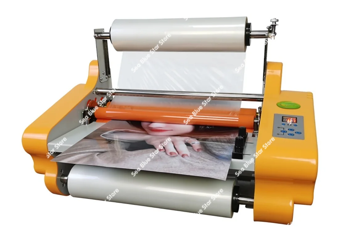 Laminating machine, small double-sided electric advertising cover photo album laminating machine, laminating machine