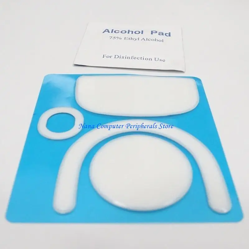 F68C 1Set Round Curved Edges Mouse Feet Mouse Skates Pad for GPROX Superlight 2