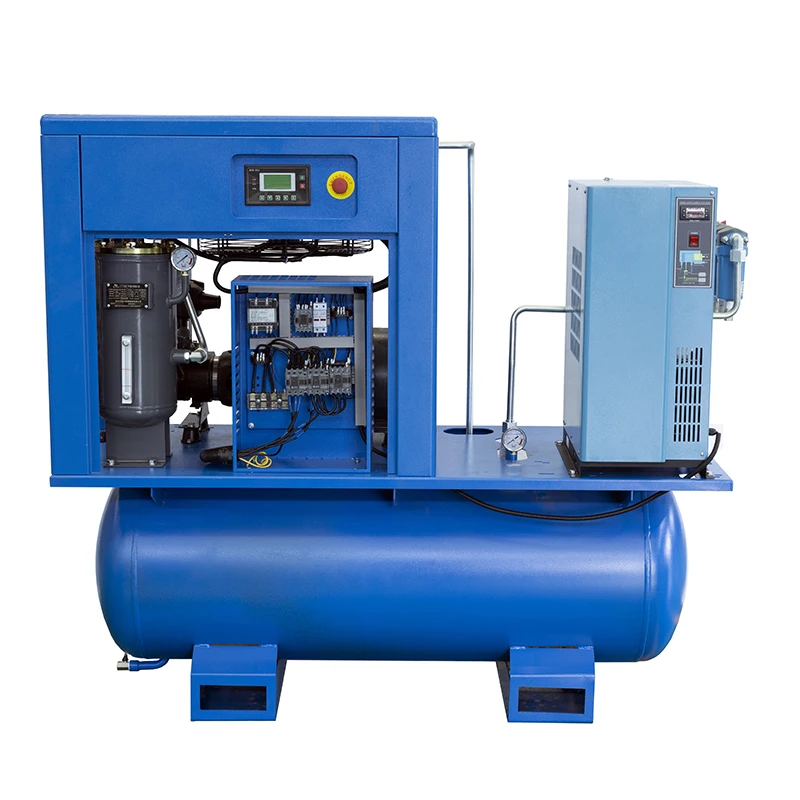 

Auliss 4-in-1 All-in-One Energy Saving Air Compressor Fixed Speed Screw Air Compressor With AC Power Core Components Air End