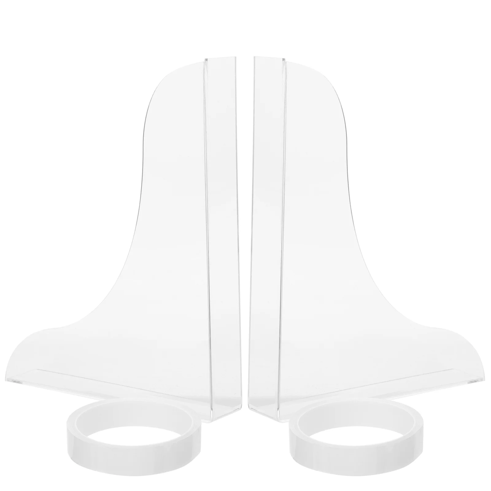 

2Pcs Tub Corner Splash Guard Modern Simple Structure Bathroom Sink Protection No Tools Required Bathroom Bathtub Splashing Guard