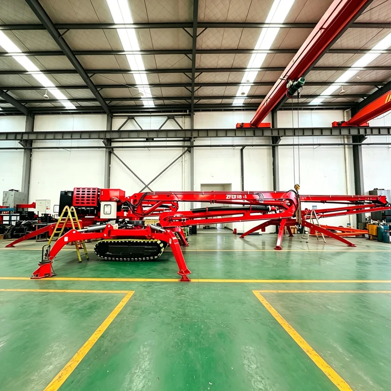 Concrete Pump Placing Boom Accessory 32m Hydraulic for Truck Mounted Systems Custom Fittings Available for Various Models