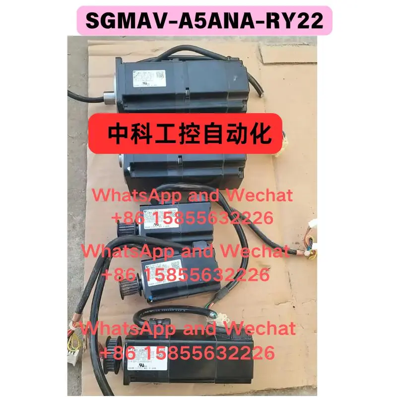 Used OEM disassembled parts SGMAV-A5ANA-RY22 electrical machinery Functional test OK Fast Shipping