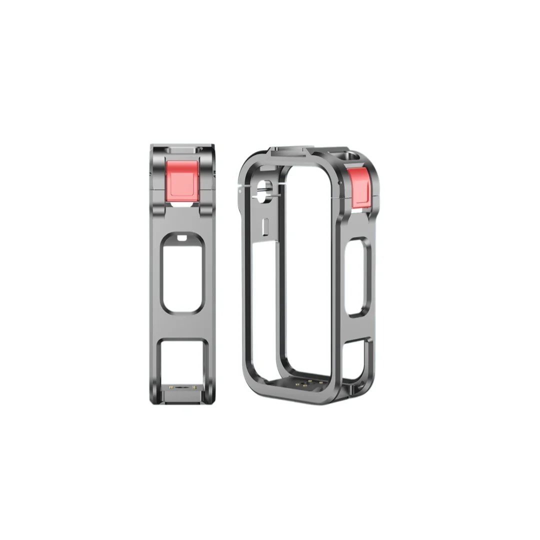 Aluminum Alloy Protective Cage For Insta360 X6 Action Camera Shockproof Frame Expansion Accessories