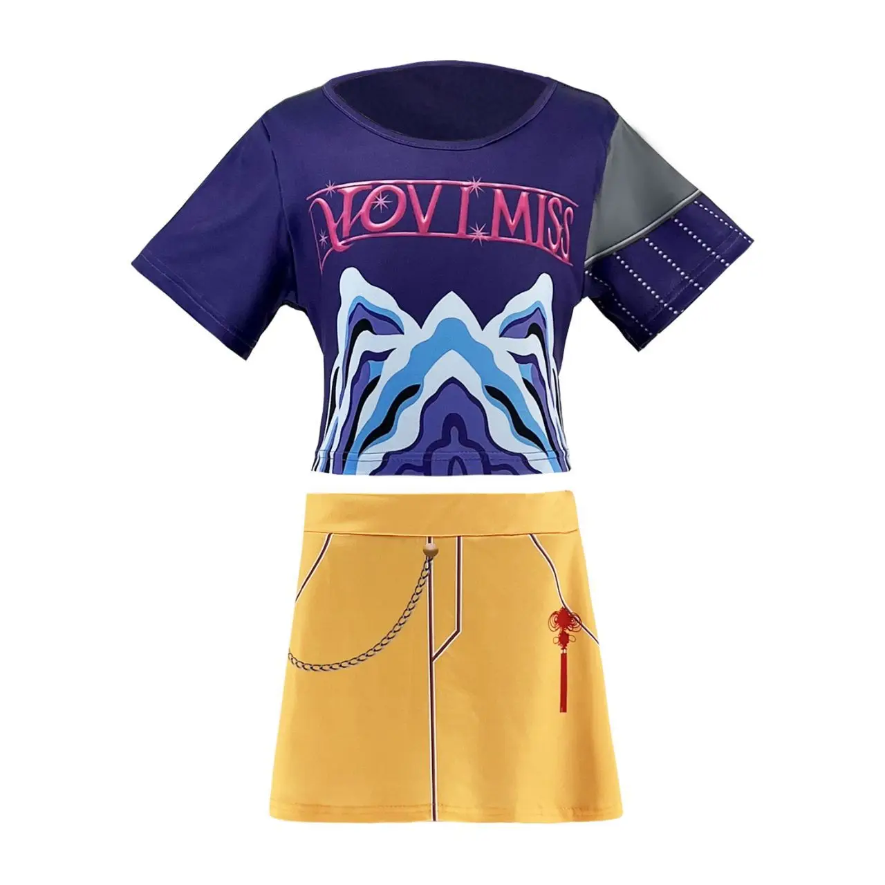 ชุดคอสเพลย์ฮาโลวีนสำหรับการแสดงบนเวที ตัวละครทีมล่าแม่มดข้ามพรมแดนปี 2025