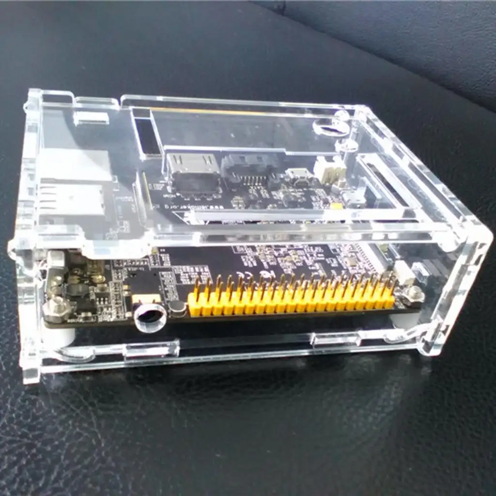 

Акриловый корпус для Banana Pi Pro, прозрачный защитный кожух, сборный корпус для самостоятельной сборки для Banana Pi Pro