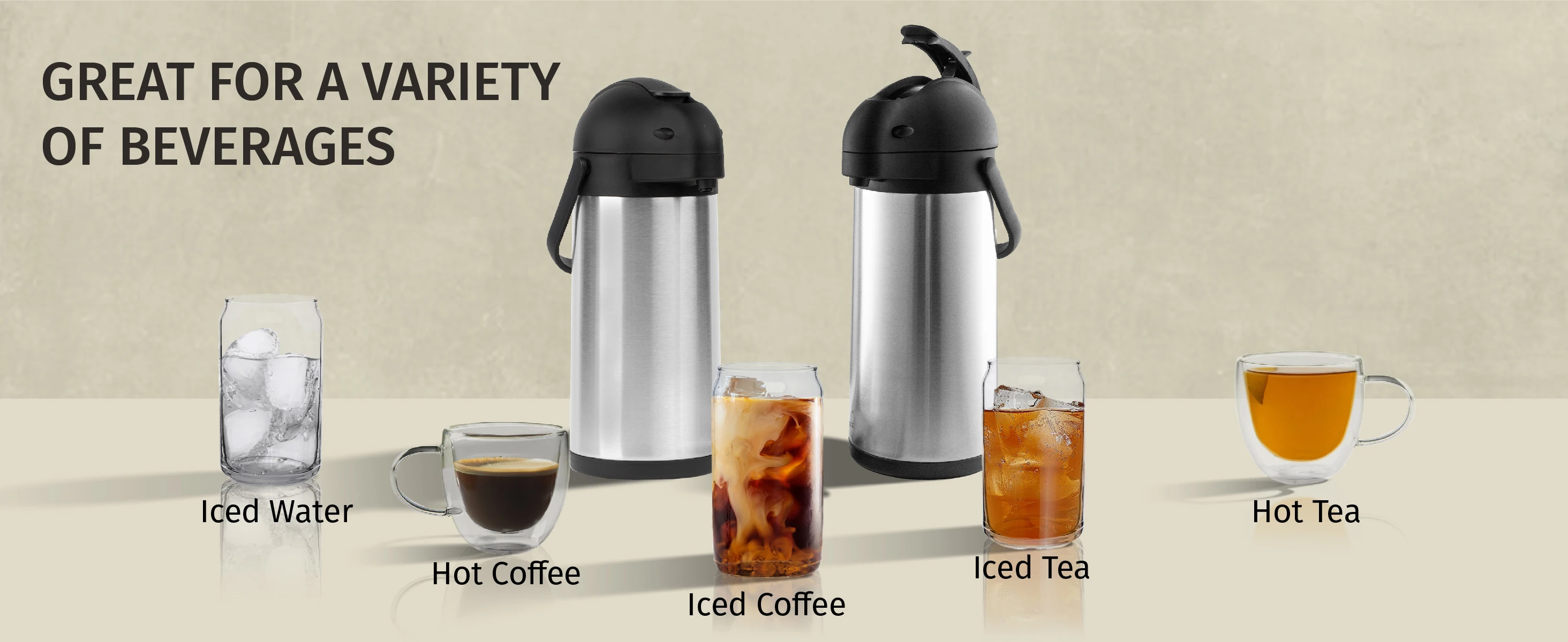 Best Seller Coffee Airpot Kettle Pour Over Drip Coffee Kettle Pot Stainless Steel for Barista