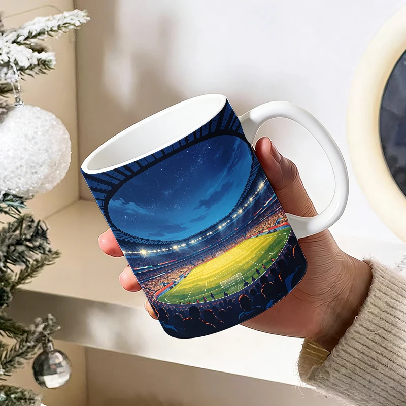 Soccer Stadium Mug with a bottle opener function of 2026 Major Football Event