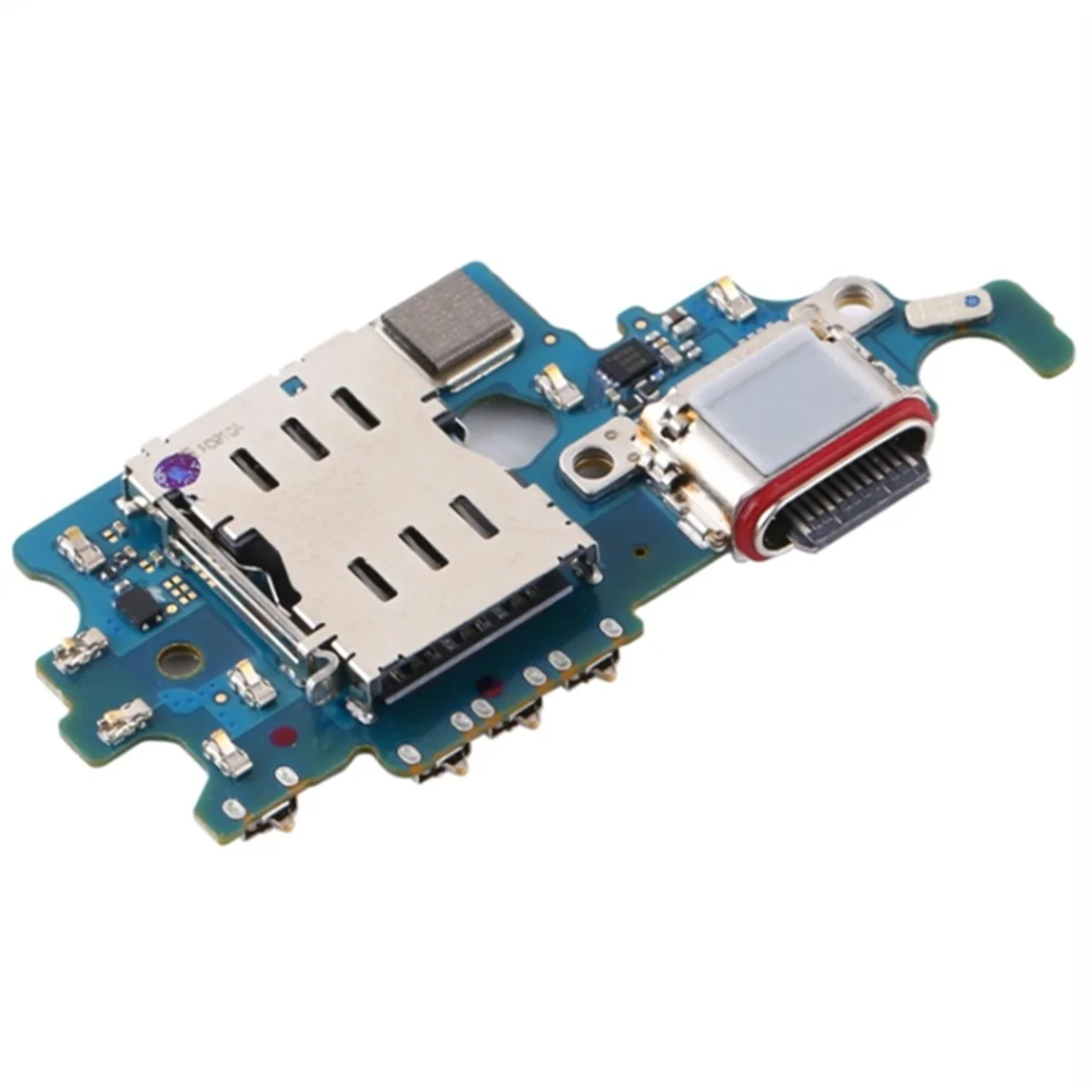 2025+For Galaxy S21 5G SM-G991U (الإصدار الأمريكي) لوحة منفذ الشحن