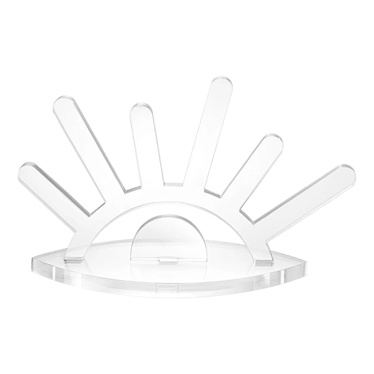 ABQR акриловый держатель для колец, дисплей для колец, дисплей для ювелирных изделий для подставки для колец, подарок на Рождество, день рождения и помолвку