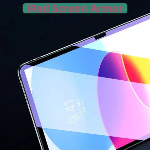 Tablette verre trempé pour Apple iPad 2025 protecteur d'écran Anti lumière bleue pour Apple iPad11 A16 Film couverture