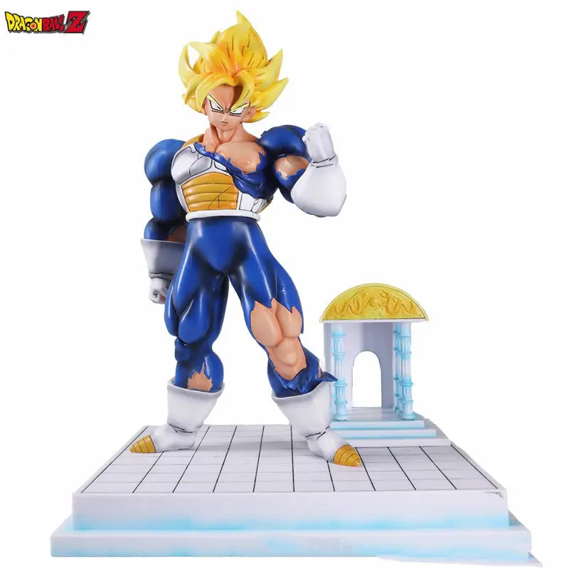 Dragon Ball Muscle Goku Mental Time House Anime Figure Model Statue, Garçons Collection, Décoration de bureau, Ornement, Jouets Cadeaux, 33cm