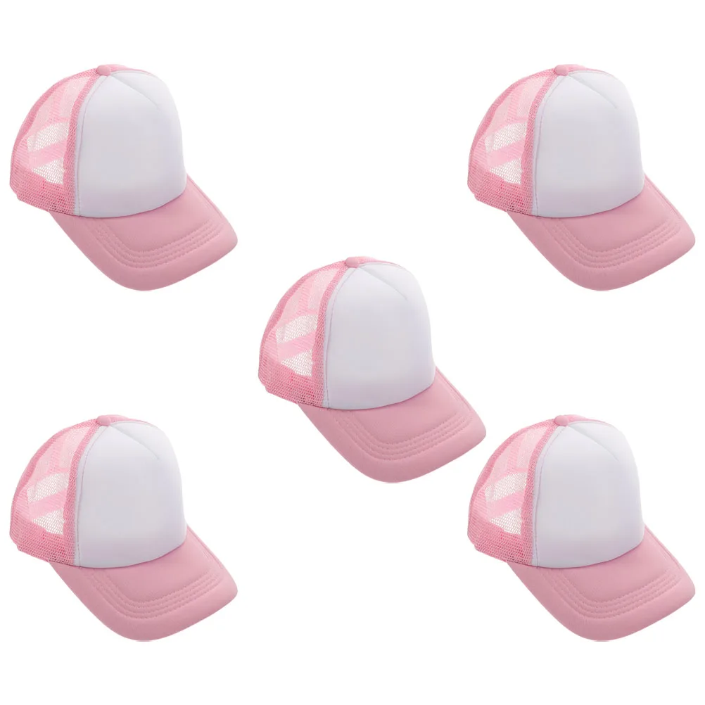 

Mesh Baseball Cap Blank Hats for Heat Transfer Sublimation Caps Unisex Breathable Full