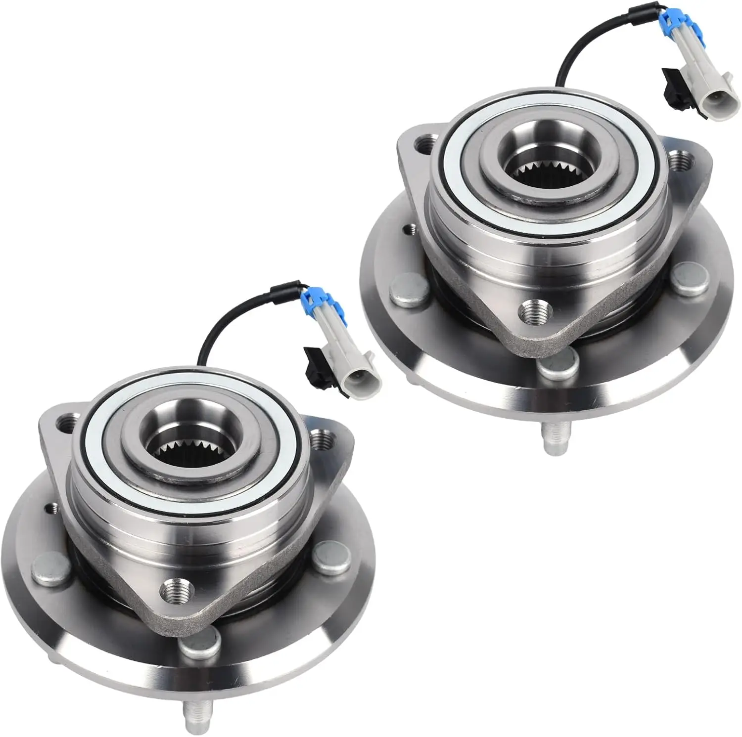 

Set of 2 Front Wheel Hub Bearing Assembly Compatible with Chevy Equinox, Pontiac Torrent, Suzuki XL-7, Saturn Vue, Captiva Sport