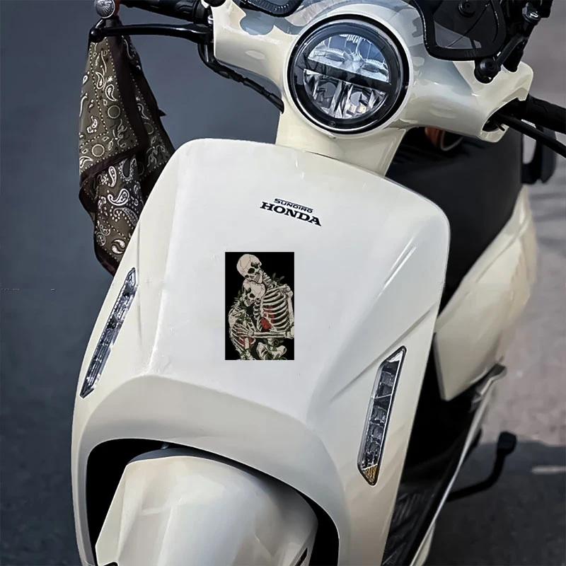 

Halloween Stickers Car Stickers Skull Lover Decals Motor Decorate Laptop Laptop Luggage Skateboard Pegatinas Decora