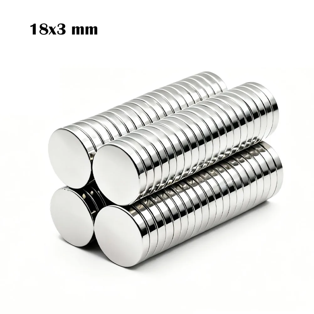 

Strong Magnet 18x3mm Round Magnet Neodymium Magnets Powerful Magnets N35 Permanent Magnetic NdfeB Imane Diy Refrigerator Magnet