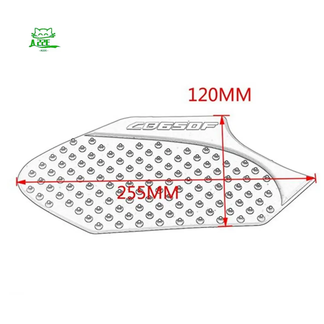 

A22E-для Honda CB650F CB 650 F 2014 2015 2016 2017, противоскользящая накладка на топливный бак для мотоцикла, боковые газовые наколенники, тяговые накладки
