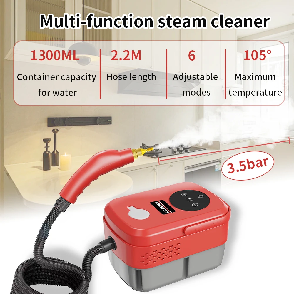 220V /110V Steam Cleaner High Temperature Sterilization Air Conditioning Kitchen Hood Car Cleaner Home Appliances