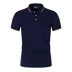 High Quality Shirt Men's Embroidered Polo Shirt 2024 Summer High-end Business Casual Lapel Short Sleeve Polo T-shirt Top S-6XL