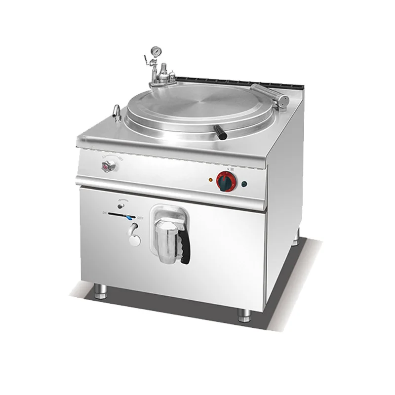 

Commercial electric heating sandwich soup pot with cabinet large-capacity gas cooking pot soup pot electric stir-frying