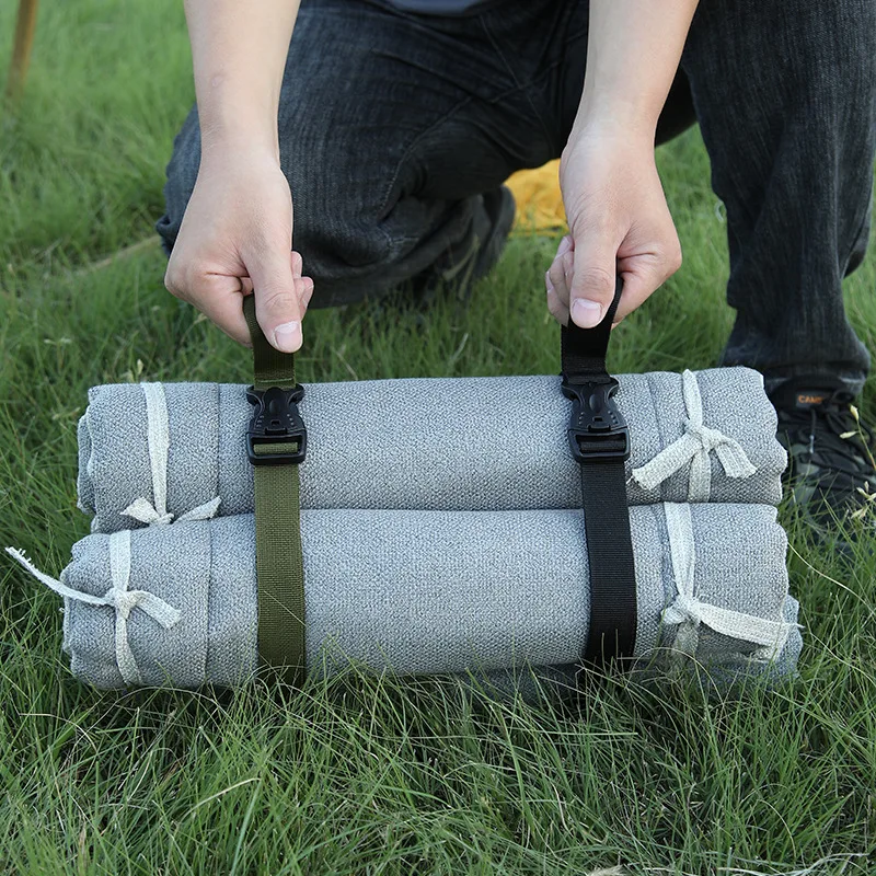 Paski mocujące nylonowe do podróży na zewnątrz, kempingu, z regulacją, uniwersalne paski do przechowywania, pasek do plecaka.