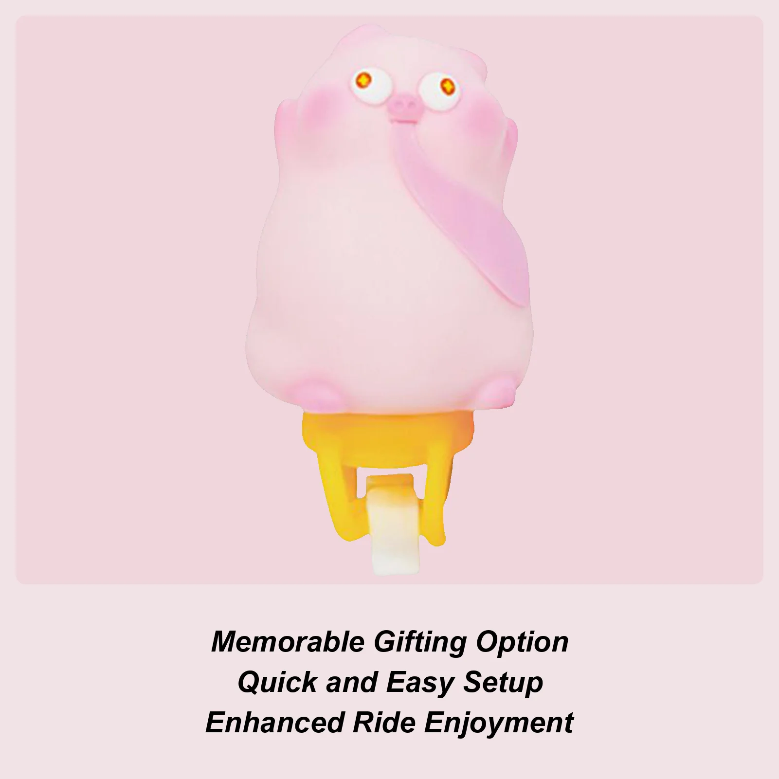 

Bicycle Handlebar Ornament Cartoon Animal Bicycle Handlebar Decoration Accessory For Scooter Cycling Riding Kids Outdoors Sports
