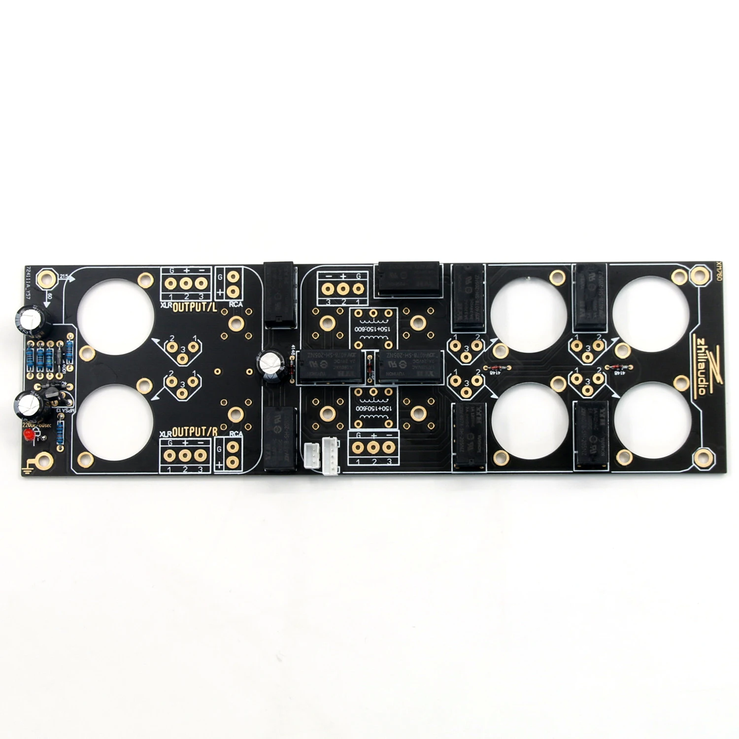 12AU7+ECC88 Valve Tube Stereo HiFi Balanced Bile Preamplifier Board Based On American ARC Circuit