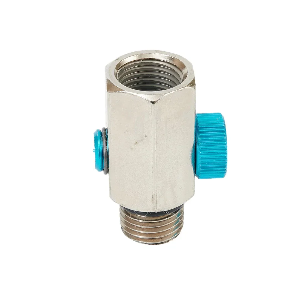 Air Flow Regulator Control Tool Valve, Thumbscrew Valve Control, 1Pc c, Adjustable from 5% to Full Open, 1/4 NPT