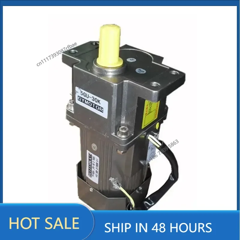 110V 120W AC Single Phase Fixed/Constant-Speed, Shaft Diameter 12mm /15mm Gear Motor 5GU Gearbox AC Gear Motor