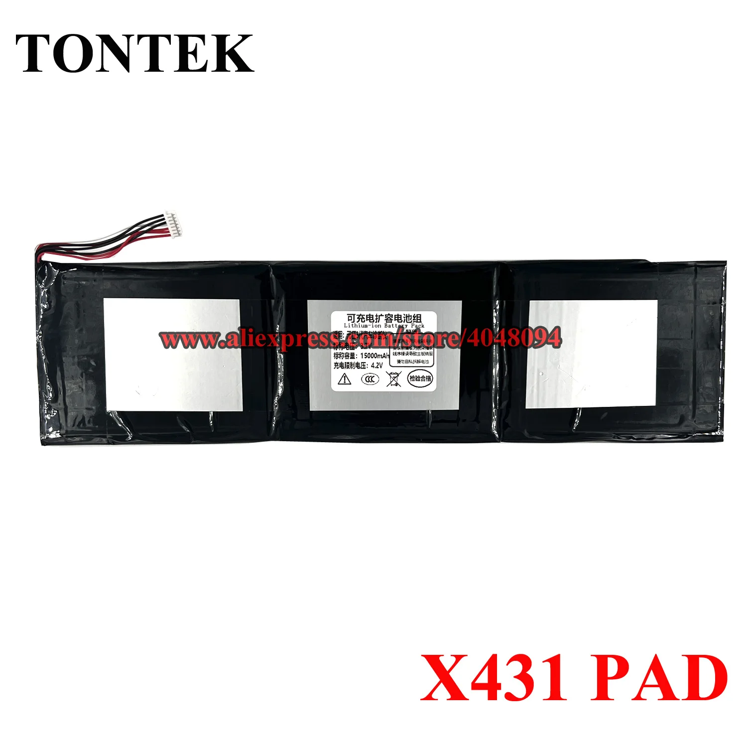 New X431 PAD Battery For Launch X431 PAD 3 Car Diagnostic Device Tablet 7 Wires Connector 15000mAh 3.7V