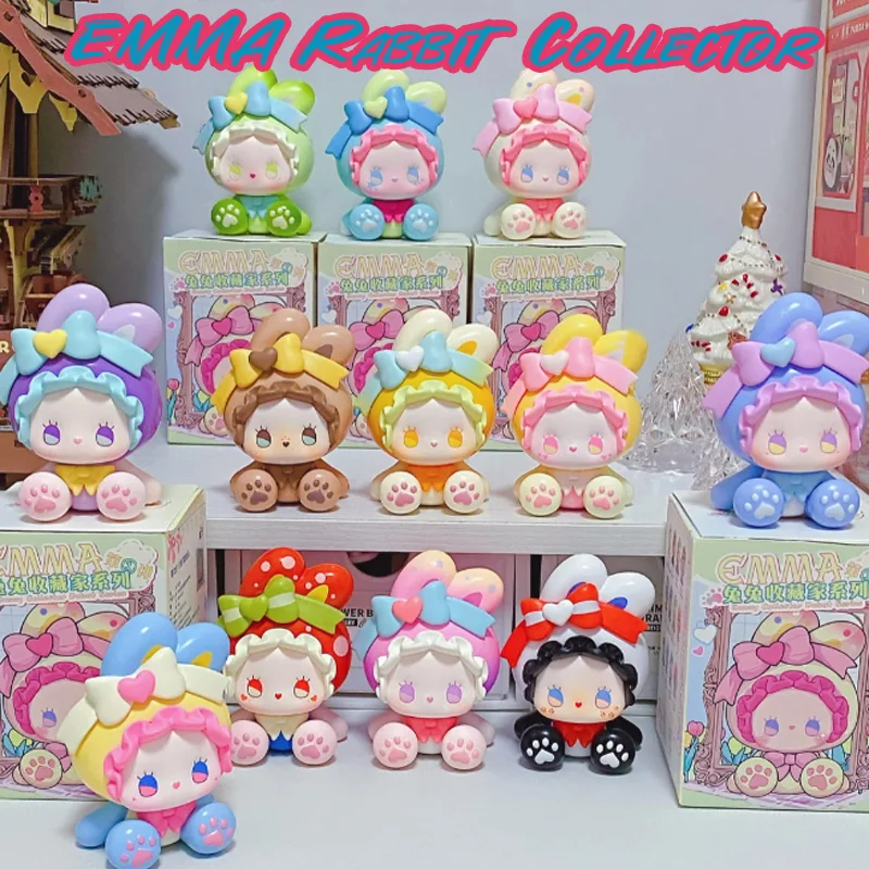 

EMMA Rabbit Collector Series Blind Box Desktop Ornament Handmade Cute Doll Trendy Toy Pendant Bedroom Decoration Birthday Gift