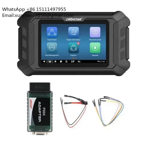 OBDSTAR P50 Airbag Reset Tool Full Set Cover 93 Brands 14900+ ECU Part No. by OBD / BENCH Support Battery SRS Reset Airbag Reset
