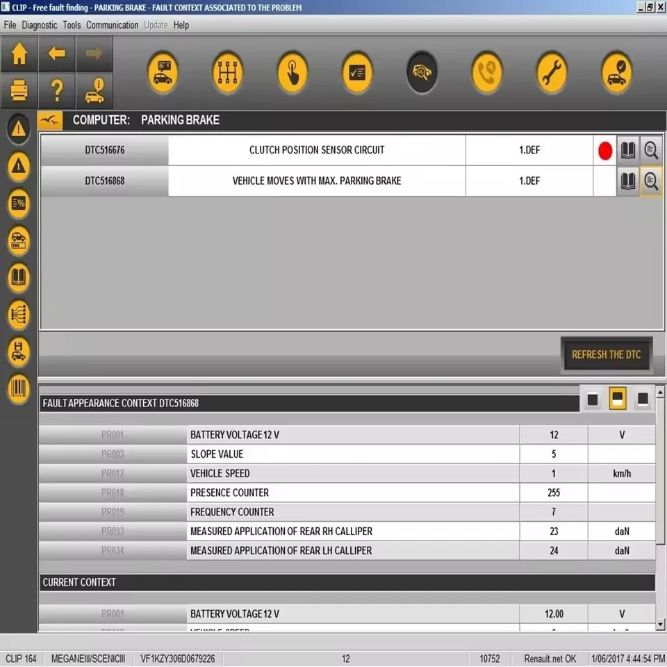 

New Can Clip V216 For Renault OBD2 Diagnostic Software Can Clip V216+Gift Reprog V191+Pin Extractor V2 Update Data to 2029