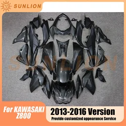 Motorcycle Full Body Fairing Kits For KAWASAKI Z800 2013 - 2016 Carbon Fiber Painted Look