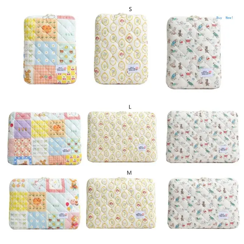 11/13/15inch Cute Laptop Case Cartoon Laptop Sleeve Laptop Bag Tablet Sleeve Bag for Office Travel College Women