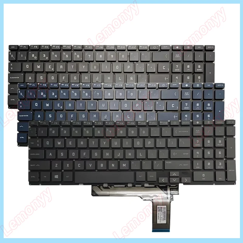 

НОВИНКА для HP Victus HP 16-D 16-E 16T-D TPN-Q263 TPN-Q264 16-e0504nw 16-e0097nr 16z-e000 США/испанская клавиатура для ноутбука