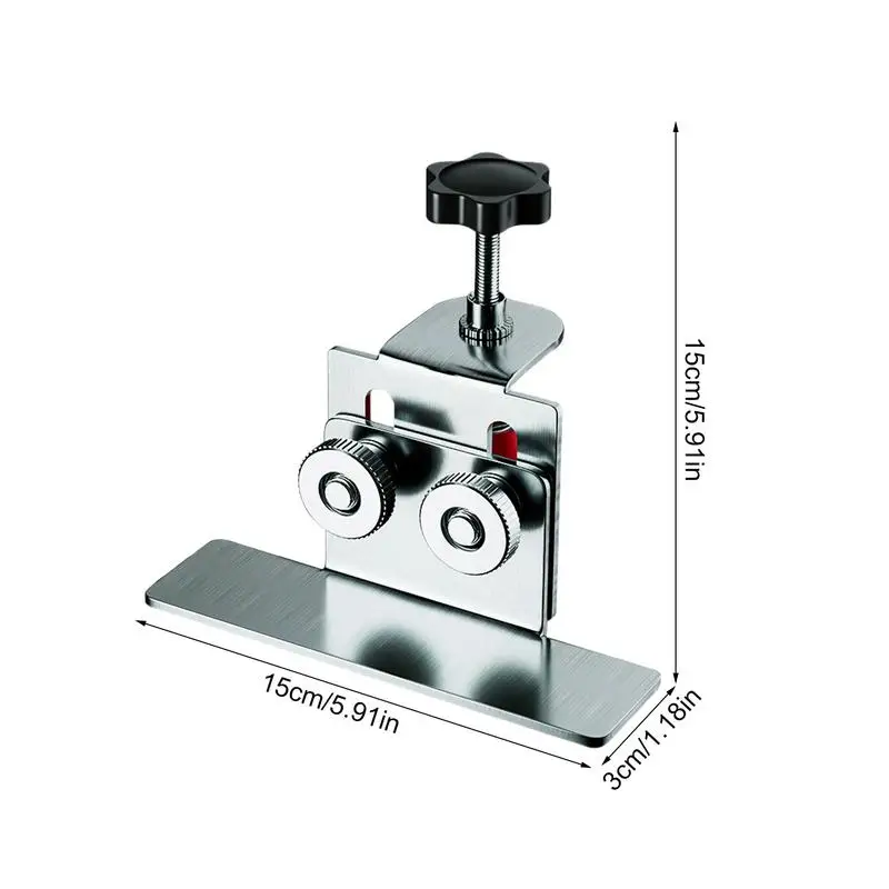 Power Tool Accessory Jigs Clear Scale Hardware Jig With Enlarged Knob Cabinet Installation Tool Accessory Jigs Smooth Rotation