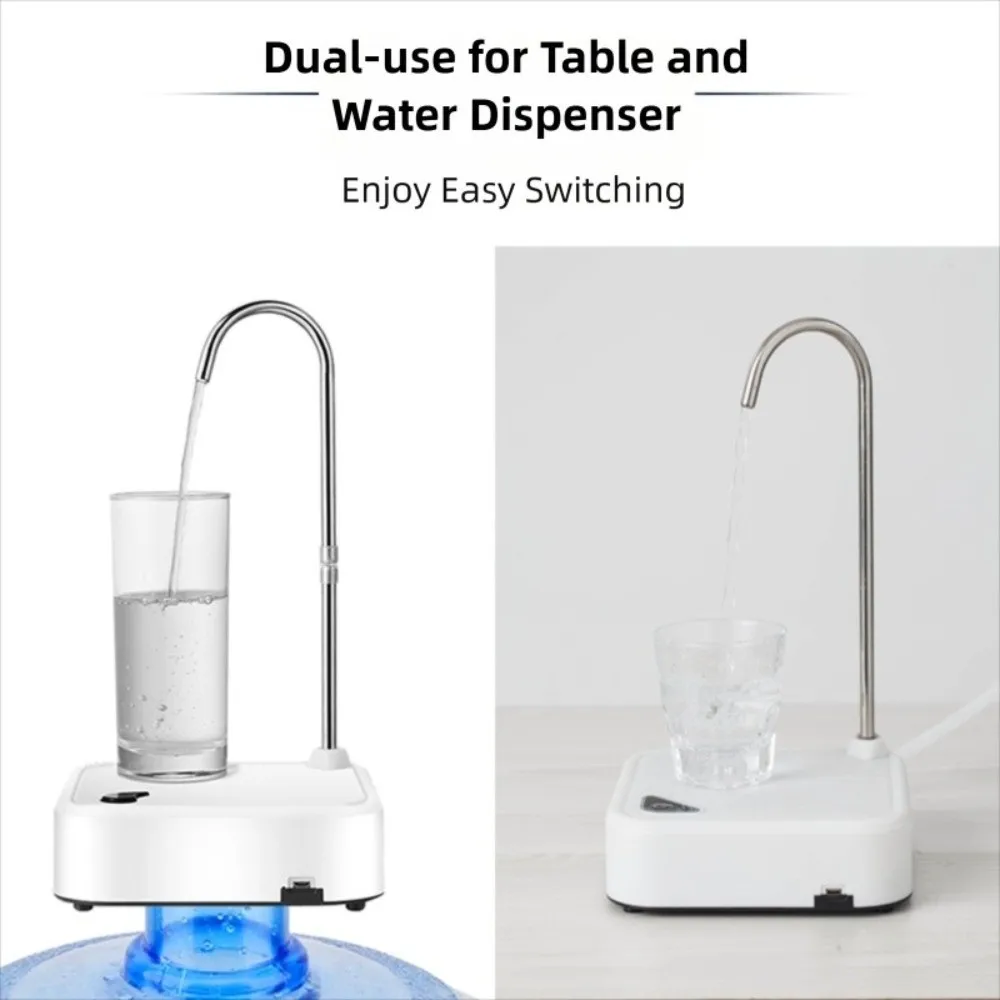 Universal Automatic Water Dispenser Pump USB Charging with Tube Portable Water Dispenser Drinking Low Noise view 3