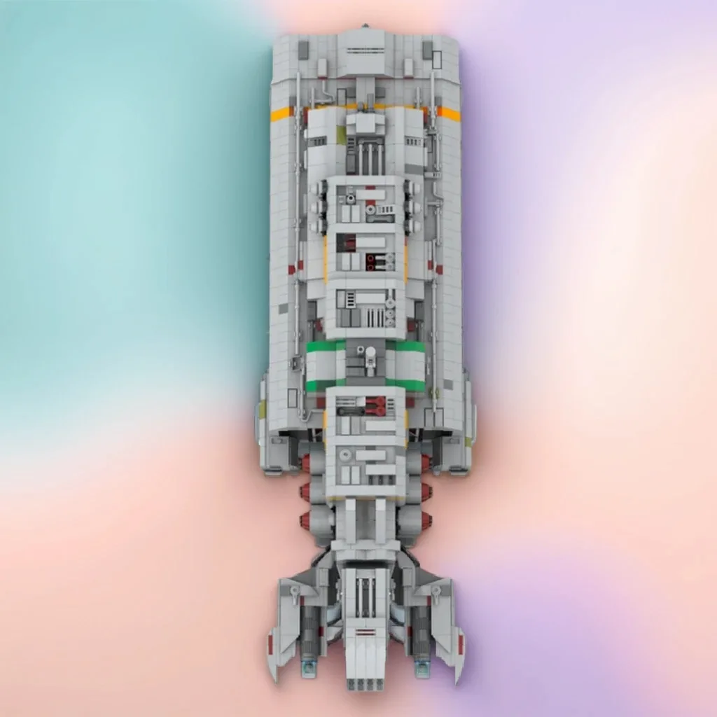 

4038PCS MOC Creative Model Canterbury Expanse Custom Bricks DIY Ideas Assembly Display Gift Collectible Decoration Collection