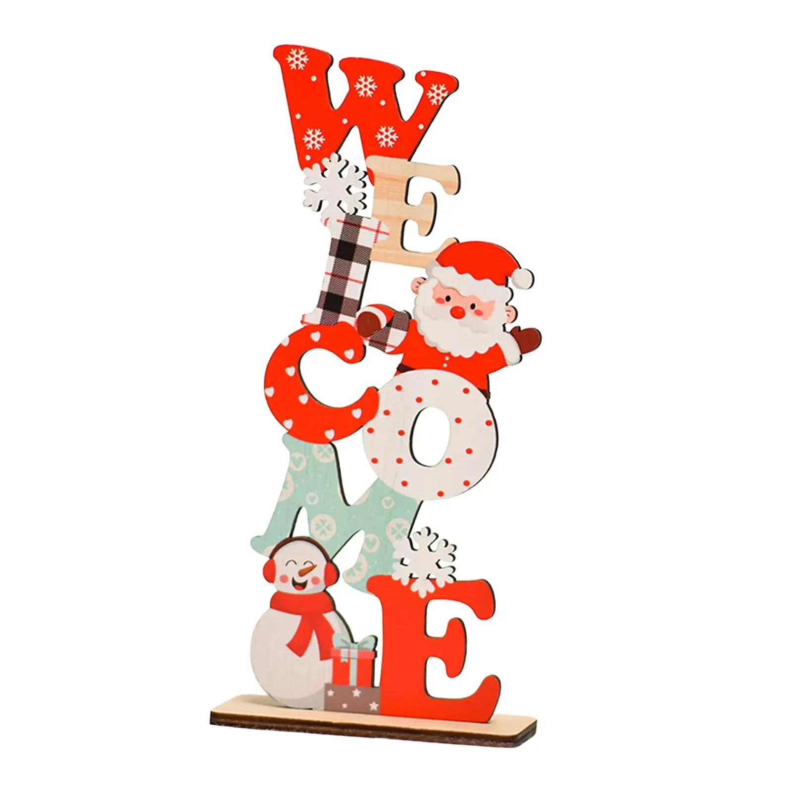 Juguetes de Decoración de mesa de Navidad, centro de mesa de Navidad DIY, mantel de fiesta, estante de dormitorio, escritorio