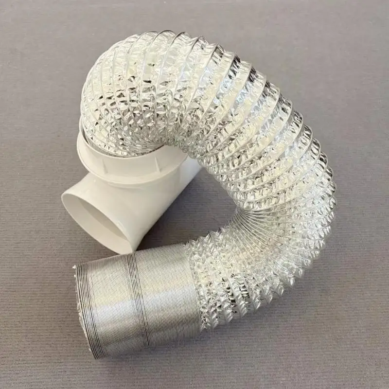 27RB Practical Dryer Air Fitting Quick Connecting Exhaust Hose Strong Construction