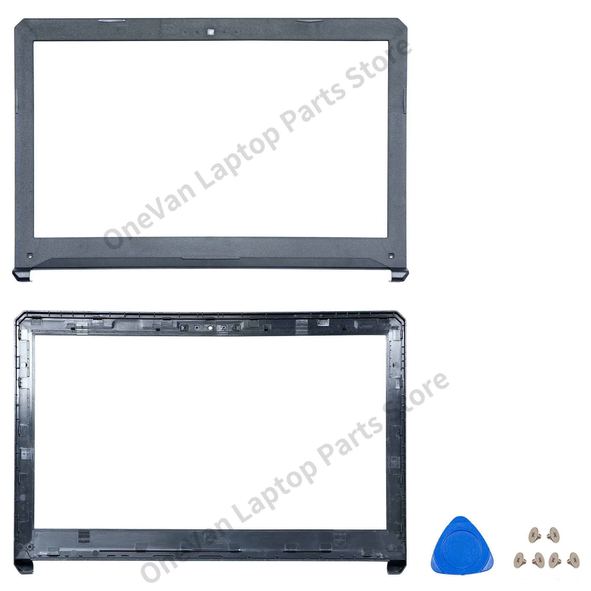 Imagem -04 - Capa para Laptop para Asus Tampa Traseira Lcd Moldura Frontal Capa Superior de Dobradiças Fx504 Fx504g Fx504gd Fx504gm Fx80 Fx80g Fx80gd Novo