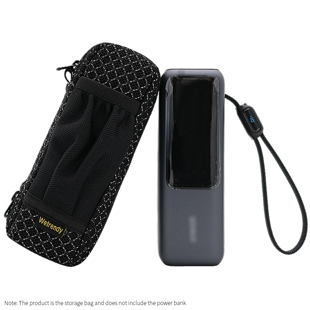 

Дышащая сумка с подвижным источником питания для Anker A1695, портативная сумка для внешнего аккумулятора, вентилируемый чехол для путешествий на открытом воздухе