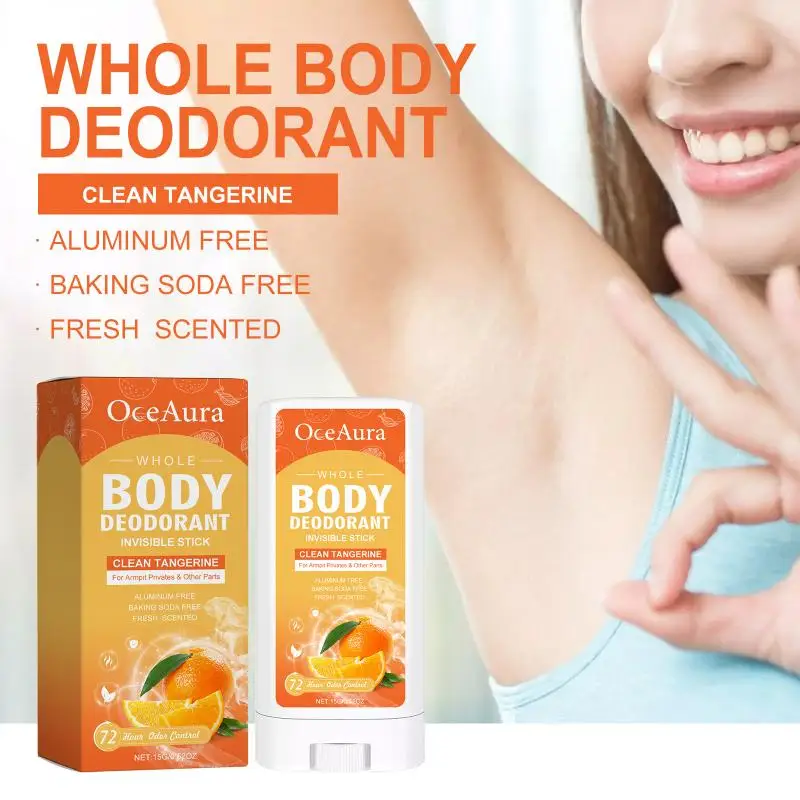 

Оранжевый дезодорант-стик для тела: легкий, блокирующий запахи, с освежающим ароматом, для подмышек и стоп, портативный для спорта и школы