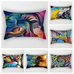 Home autumn decoration Colorful pattern pillow cushion cover decorations throw pillow covers 30*50 pillowcase 30x50 40x60 50*70