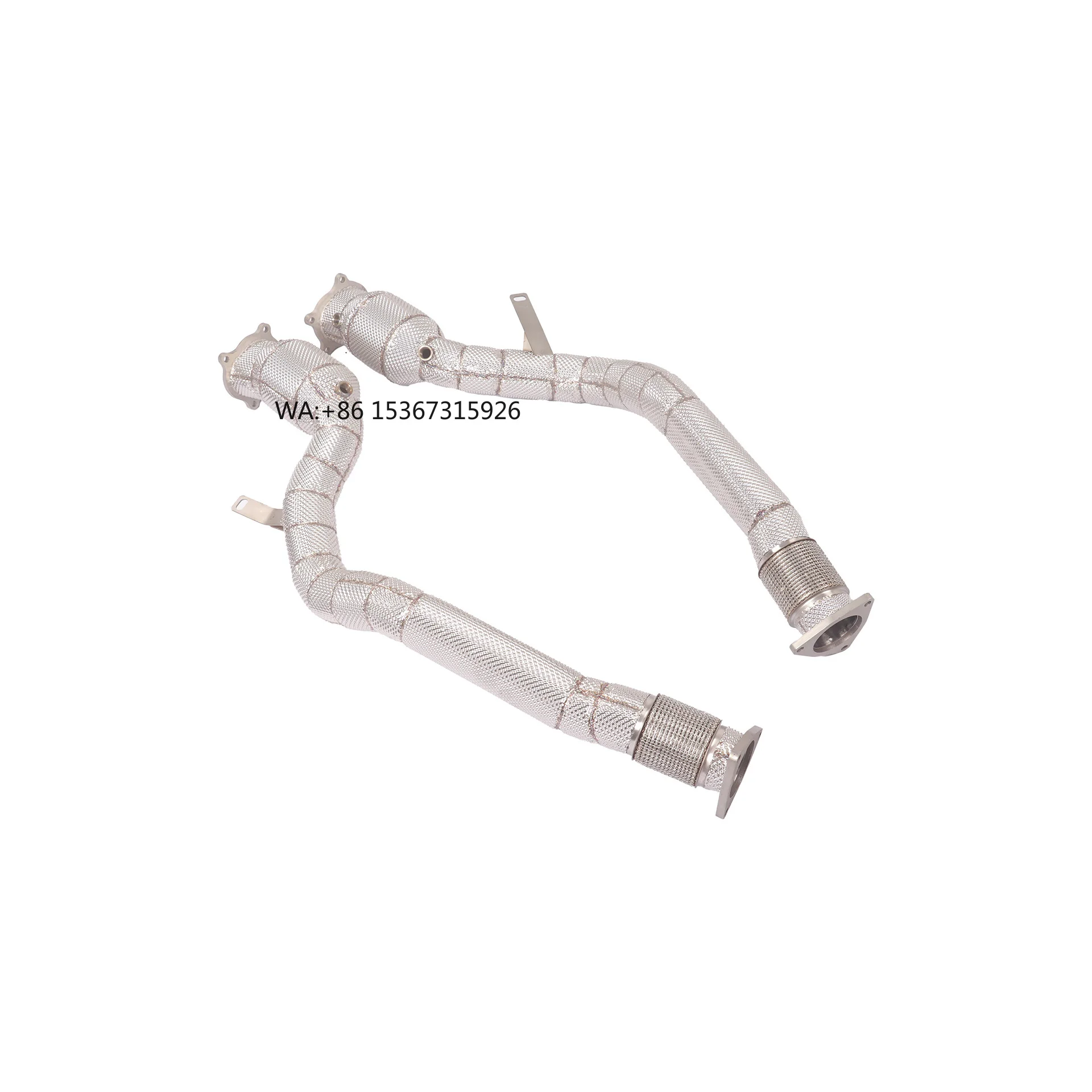 

Каталитический нейтрализатор с головкой из нержавеющей стали и теплоизоляцией